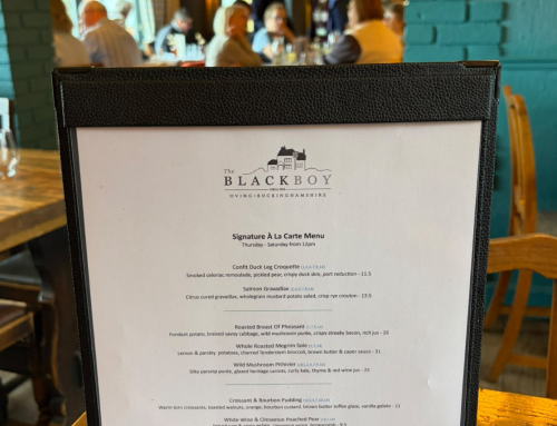 SIGNATURE À LA CARTE MENU